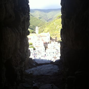 Castello Doria - Taken from inside steps leading up to lookout.  Gorgeous countryside! - Landmarks & Historical Buildings Near Me - Vernazza, SP