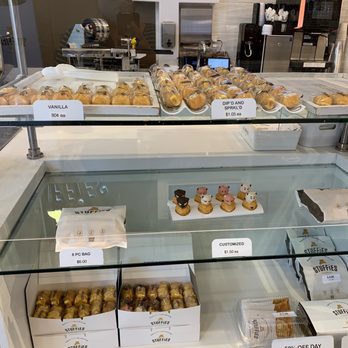 Stuffies Pastries - Stuffies display - Desserts Near Me - Surrey, British Columbia