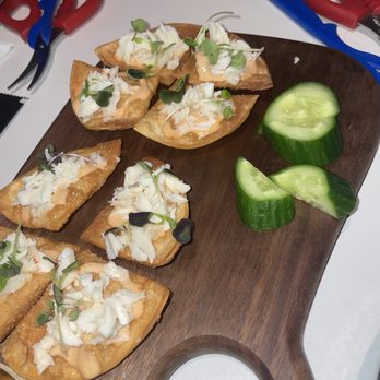 Yardkoo Seafood & Grill - 2 Crab Meat Tarts - Seafood Near Me - Garrison, Maryland Yardkoo Seafood & Grill - 2 Crab Meat Tarts - Seafood Near Me - Garrison, Maryland
