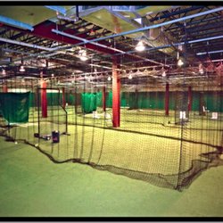 The Zone's indoor batting cages