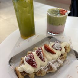 Strawberry Matcha