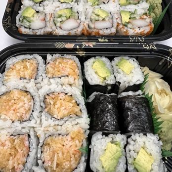 Asian Taste - Spicy Crabmeat Maki,Avocado Maki & Two California Maki - Sushi Bars Near Me - Medford, Massachusetts Asian Taste - Spicy Crabmeat Maki,Avocado Maki & Two California Maki - Sushi Bars Near Me - Medford, Massachusetts
