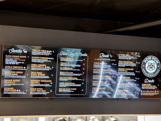 Menu photo 7 Pow Pow Washington, DC, DC