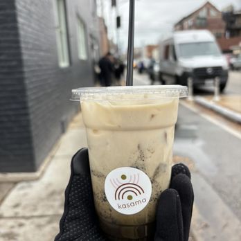 Kasama - Black sesame latte - Filipino Near Me - Chicago, Illinois