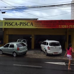 Pisca-Pisca Conserto e Recuperação Farol, Lanterna e Retrovisor - Entrada da oficina