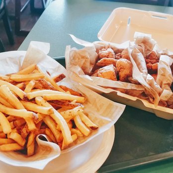 Wingstop - Great fries with bonleless wings sauced in lemon pepper, mango habanero, and spicy Korean bbq - Chicken Wings Near Me - Melrose Park, Illinois