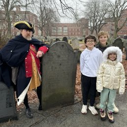 Captain Daniel Malcolm at the end of the tour. Kids loved it! Thanks again!