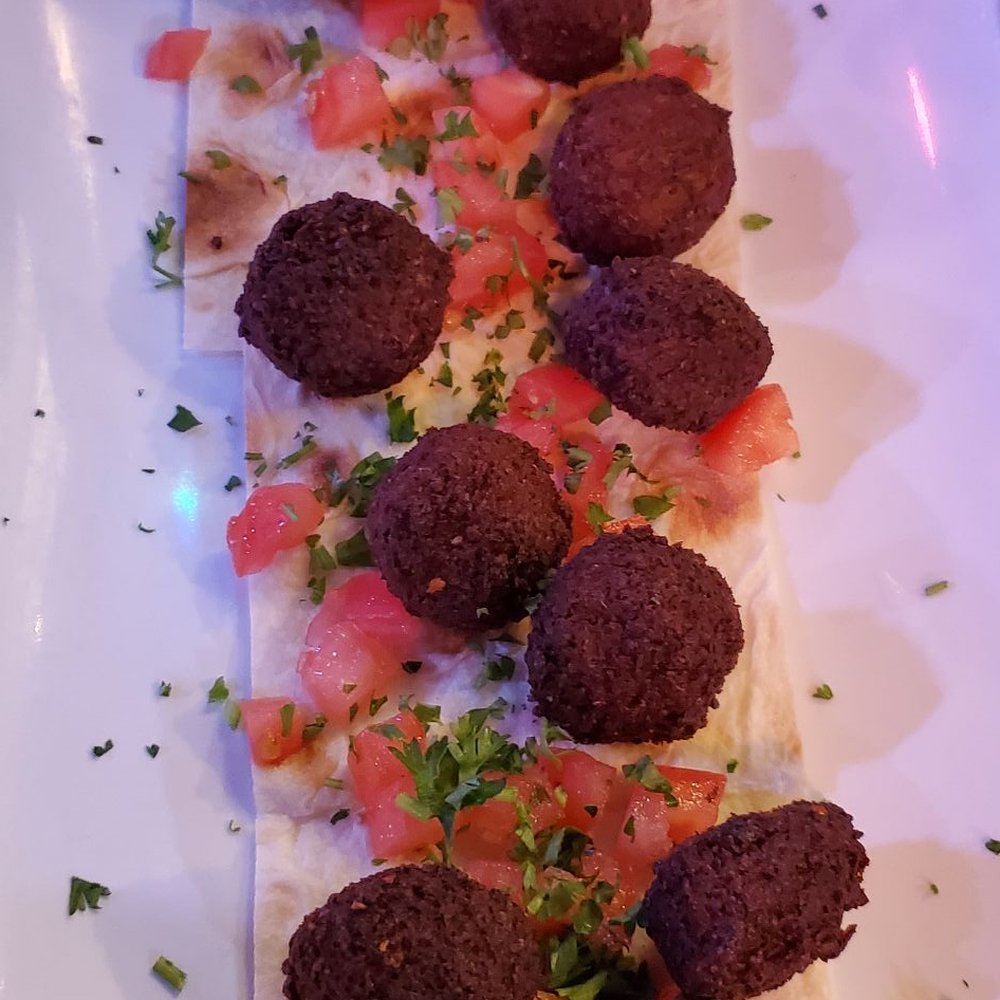 Kababi Cafe By Kuluck - Falafel. Not freshly made. Not even properly heated. Very bad all around. - Persian/Iranian Near Me - Sunrise, Florida