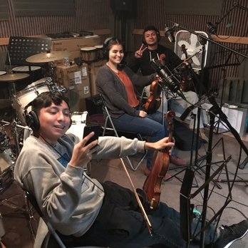 Bella Music School - Mariachi Nuevo Amanecer recording at Bellamusic studio - Musical Instruments & Teachers Near Me - Bell, California