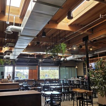 Circle City Tavern - Love the loungey, airy, bright look. Love that it has plants.  The music is good too - Gastropubs Near Me - Corona, California
