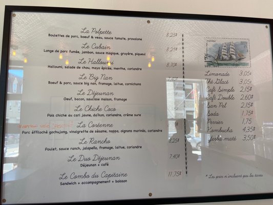 Menu photo 1 Capitaine Sandwich Montreal, QC Menu photo 1 Capitaine Sandwich Montreal, QC