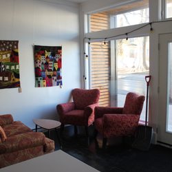 The Village Coffeehouse - Varied and comfortable seating throughout.