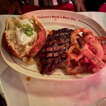 Clearman's Steak 'N Stein - Boneless Rib Eye 16oz - Steakhouses Near Me - Pico Rivera, California Clearman's Steak 'N Stein - Boneless Rib Eye 16oz - Steakhouses Near Me - Pico Rivera, California
