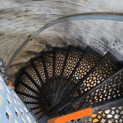 Lighthouse County Park - Viiew of the light house stairs