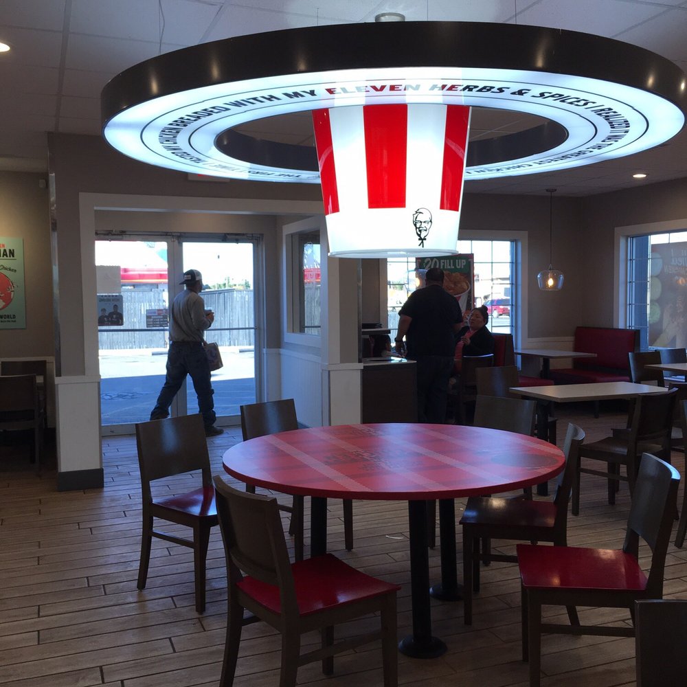 KFC - KFC bucket hanging out - Fast Food Near Me - Odessa, Texas