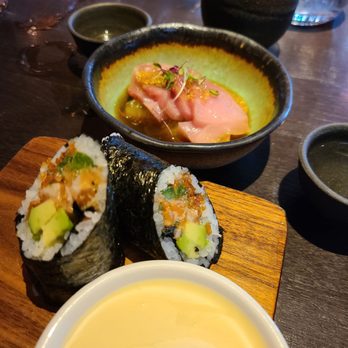 Uchi Denver - Negi bincho, hama chili in the back - Japanese Near Me - Denver, Colorado