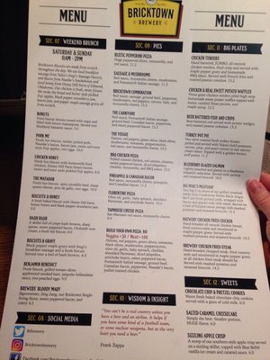 Menu photo 8 Bricktown Brewery Tulsa, OK