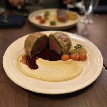 Ramsay's Kitchen - Beef Wellington $69.95 - New American Near Me - Las Vegas, Nevada Ramsay's Kitchen - Beef Wellington $69.95 - New American Near Me - Las Vegas, Nevada