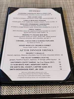 Menu photo 5 Prospect San Francisco, CA Menu photo 5 Prospect San Francisco, CA