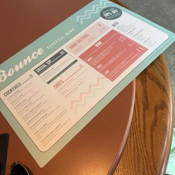 Bounce Delray Beach - Menu - Sports Bars Near Me - Delray Beach, Florida