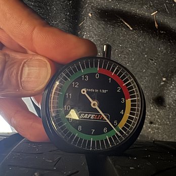 Chapel Hill Tire - Measured the same day at 3 points across the tire - Tires Near Me - Durham, North Carolina Chapel Hill Tire - Measured the same day at 3 points across the tire - Tires Near Me - Durham, North Carolina
