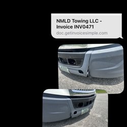 Bumper damage