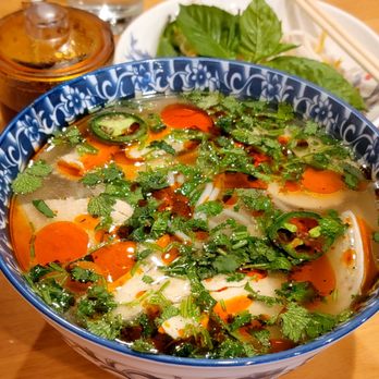 Panda Pho & Boba House - Roasted chicken breast Pho Soup, chili oil is personal choice - Vietnamese Near Me - Rowlett, Texas Panda Pho & Boba House - Roasted chicken breast Pho Soup, chili oil is personal choice - Vietnamese Near Me - Rowlett, Texas