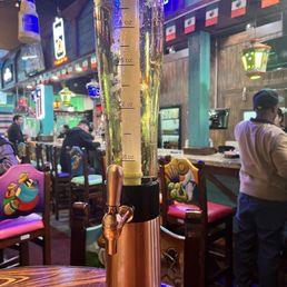 Beer tower in Bar area Beer tower in Bar area