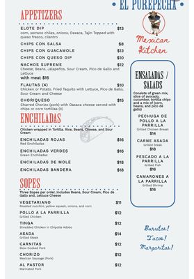 Menu photo 2 El Purepecha Philadelphia, PA Menu photo 2 El Purepecha Philadelphia, PA