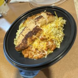 Bojangles - Grilled chicken rice bowl