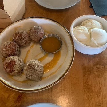 Clever Koi - Banana Fritters with ice cream - Asian Fusion Near Me - Gilbert, Arizona