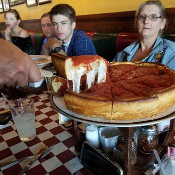 Giordano's - The Sausage with peppers, onion, mushrooms - Pizza Near Me - Gurnee, Illinois
