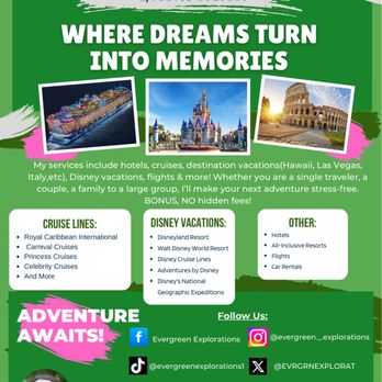 Evergreen Explorations - Travel Agents Near Me