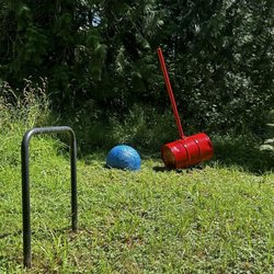 Monarch Contemporary Art Center and Sculpture Park - Giant croquet