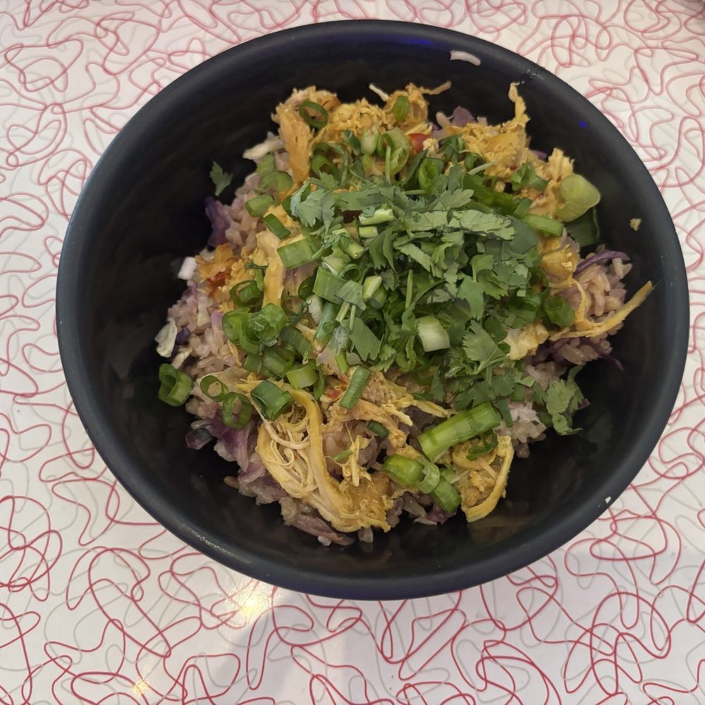The Blue Owl - Small Fried Rice chicken - Asian Fusion Near Me - Santa Barbara, California The Blue Owl - Small Fried Rice chicken - Asian Fusion Near Me - Santa Barbara, California