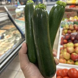 Fresh local zucchini