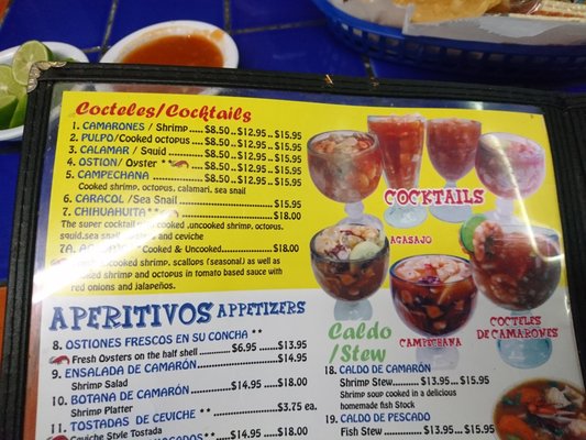 Menu photo 8 Mariscos Chihuahua Tucson, AZ Menu photo 8 Mariscos Chihuahua Tucson, AZ