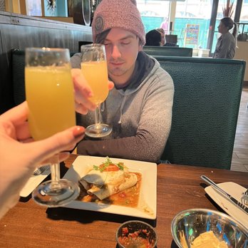 Blue Agave Grill - Bottomless mimosas and breakfast enchiladas - Seafood Near Me - Denver, Colorado