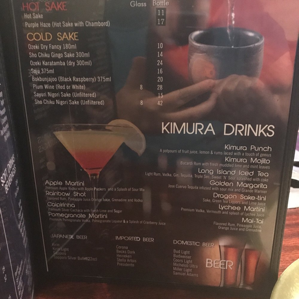 Kimura  Steakhouse - Japanese Near Me - Boynton Beach, Florida