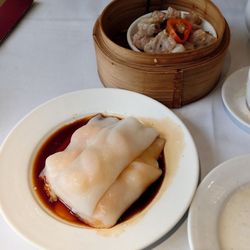 名都酒樓 - Har cheung fun (shrimp rice noodle roll) skins were too thick.