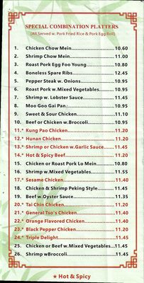 Menu photo 4 China King Restaurant Buffalo, NY