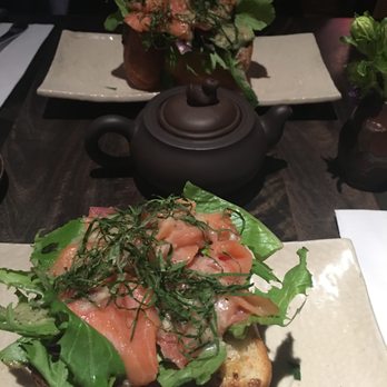 Cha-An - Salmon Toast + Tea :) - Japanese Near Me - New York, New York