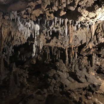 Florida Caverns State Park - One of the cavern rooms. Cool stalactites - Parks Near Me - Marianna, Florida