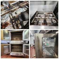 Ultra Sterling Cleaning - kitchen deep cleaning for a restaurant. Yes, we do that.