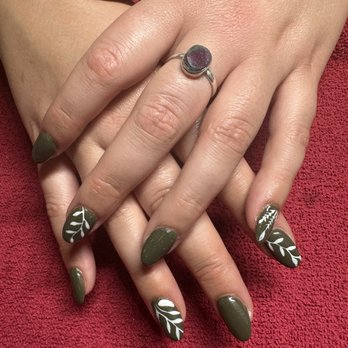 Fancy Nails - Acrylic nails with design (Nina) - Nail Salons Near Me - Madison, Wisconsin Fancy Nails - Acrylic nails with design (Nina) - Nail Salons Near Me - Madison, Wisconsin