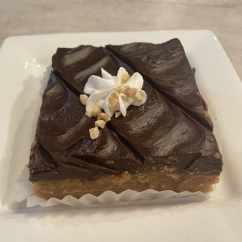 Around The Clock Restaurant & Bakery - Chocolate Peanut Butter Fudge dessert - Bakeries Near Me - Crystal Lake, Illinois Around The Clock Restaurant & Bakery - Chocolate Peanut Butter Fudge dessert - Bakeries Near Me - Crystal Lake, Illinois