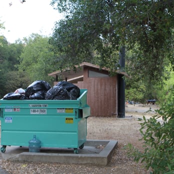 Wheeler Gorge Campground - The dumpsters were overflowing - this is before it got REALLY bad. - Campgrounds Near Me - Ojai, California