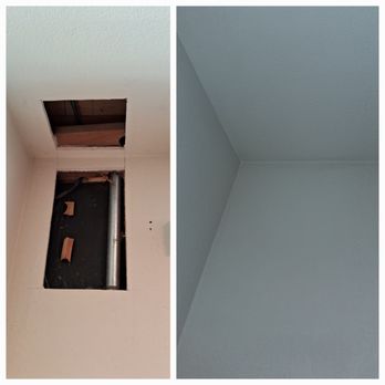 Master X Handyman - Drywall repairing: Before - After - Handyman Near Me - Sunnyvale, California