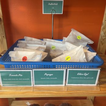 Southwest Bread - Stuffed rolls: tomato pie, popeye, and olive oyl - Bakeries Near Me - El Segundo, California