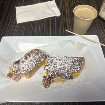 La Pradera - Ham and cheese Mallorca and cafe con leche - Breakfast & Brunch Near Me - San Juan, Puerto Rico